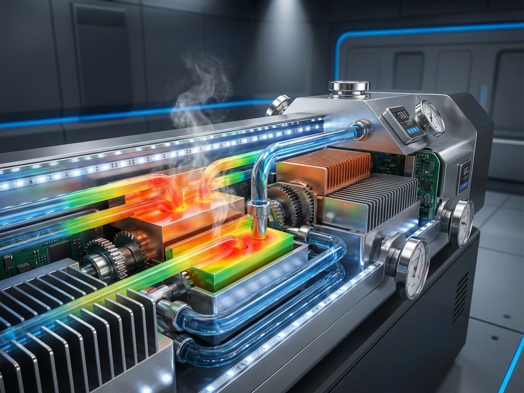 EMI and thermal management for industrial lighting